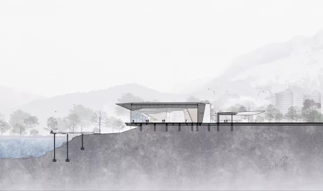 剖面圖，天華建筑設(shè)計(jì)