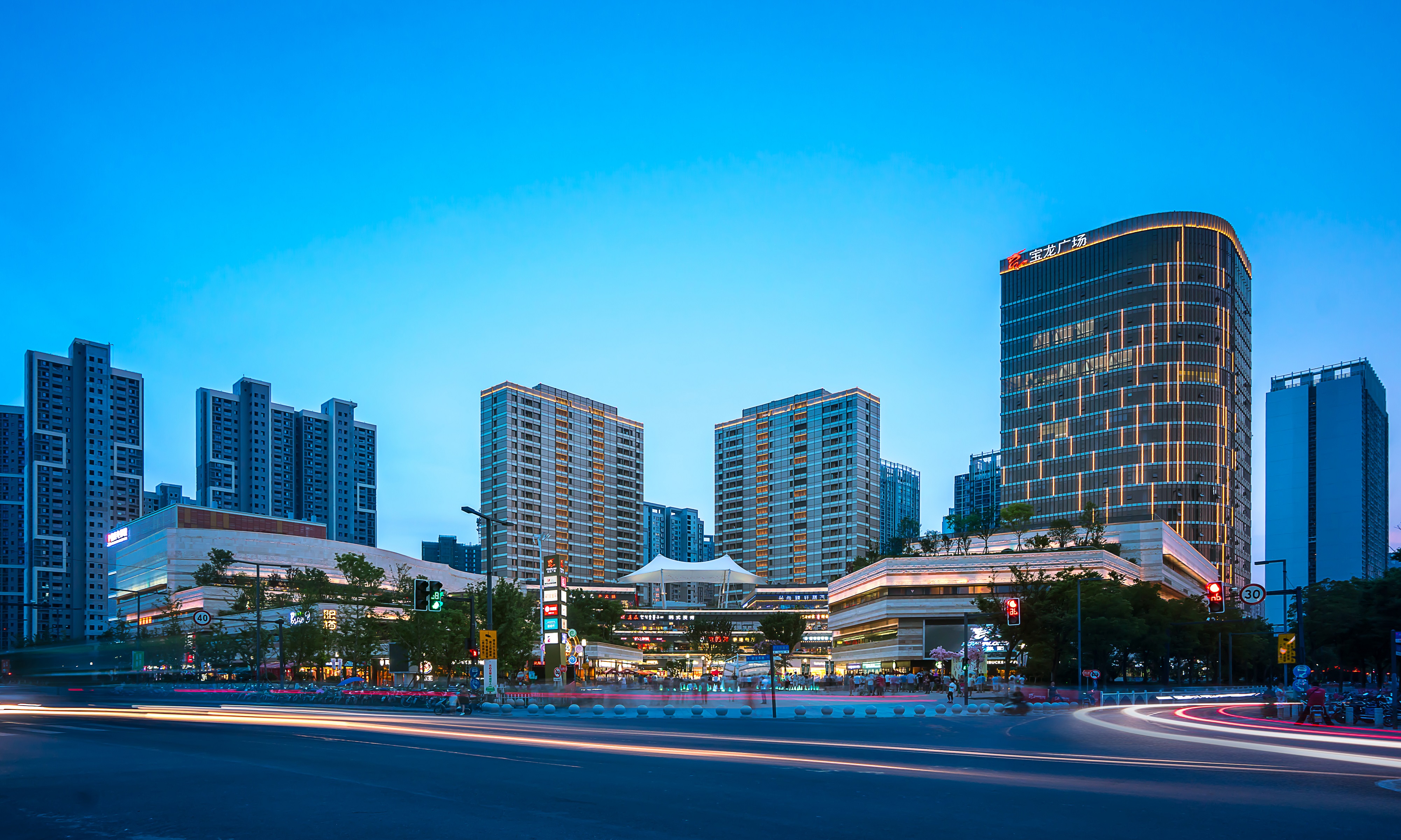 天華建筑優(yōu)秀獎(jiǎng)項(xiàng)目，上海嘉定寶龍城市廣場(chǎng)